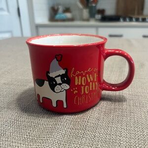 “Have a Howl-y Jolly Christmas” Boxer Christmas Mug